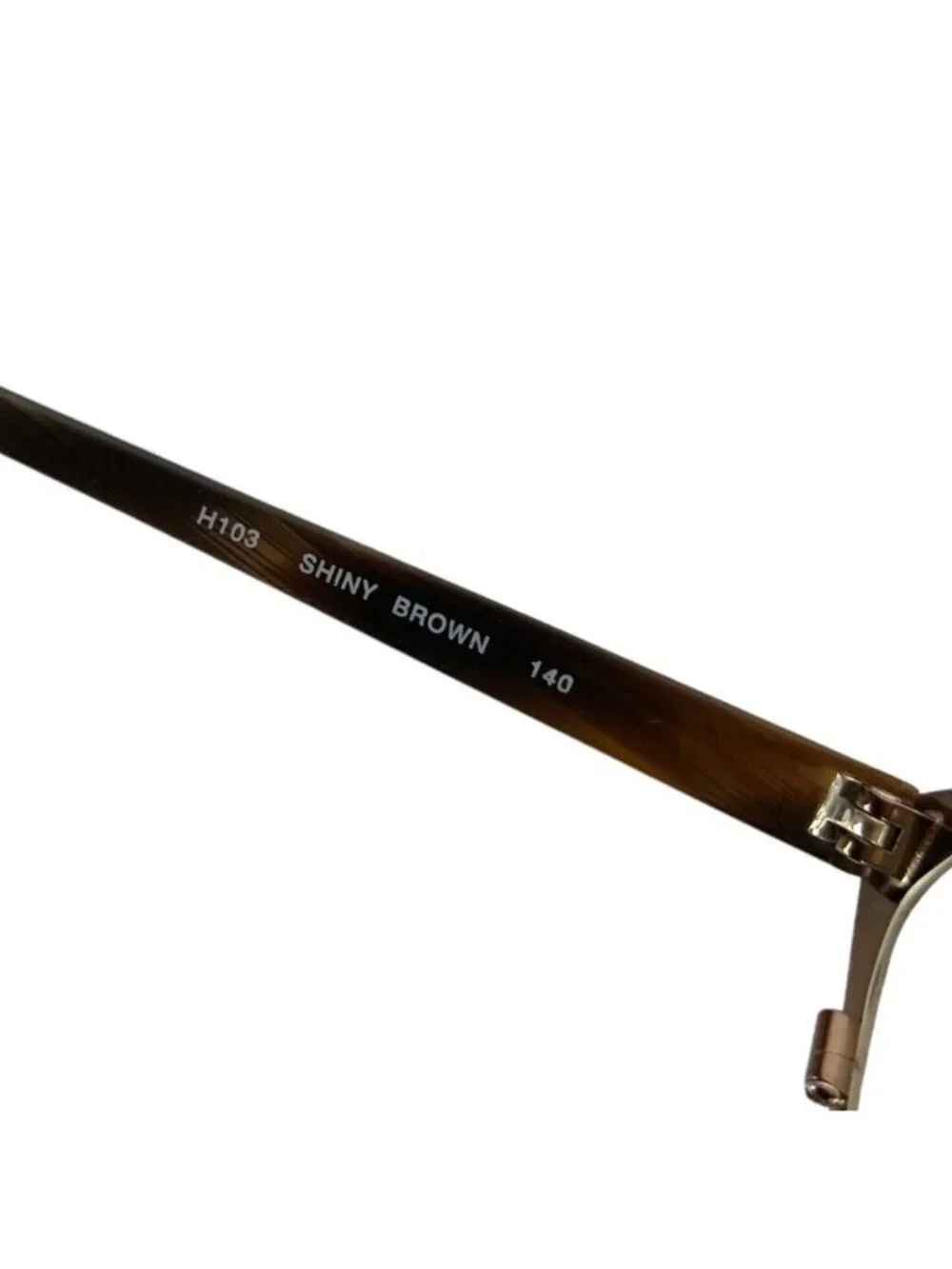 Carolina Herrera Womens Cat Eye Glasses Frames H103 Shiny Brown Bling 51-16-140